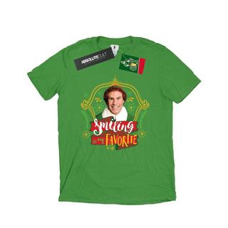 Elf Smiling Is My Favorite T-Shirt  