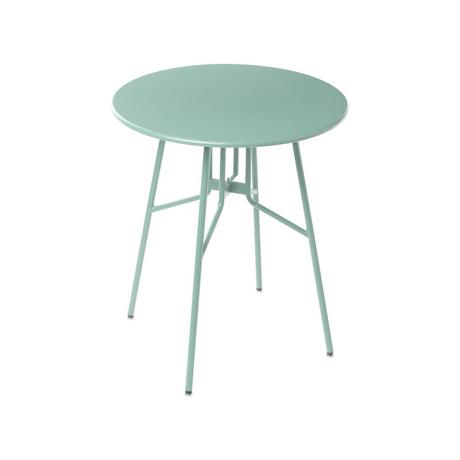 Beliani Table bistrot en Métal Traditionnel TALTAL  