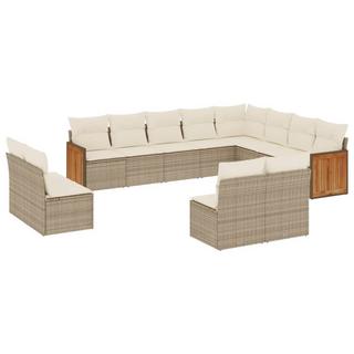 VidaXL Garten sofagarnitur poly-rattan  