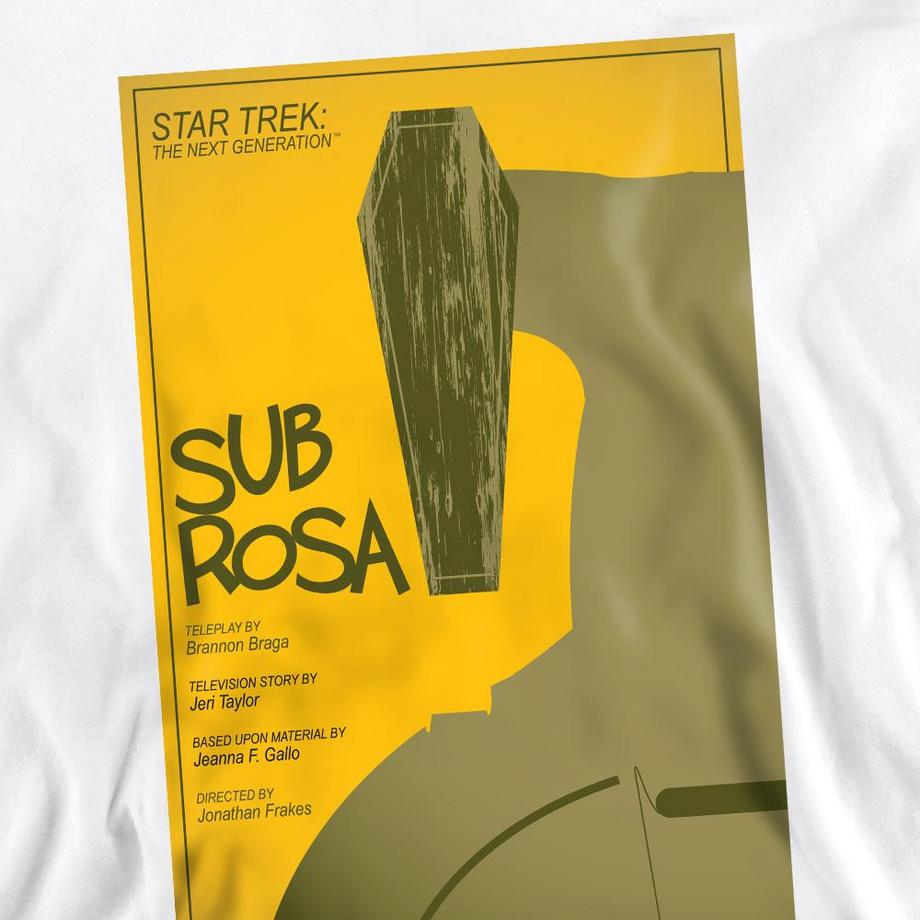 Star Trek Star Trek The Next Generation Stagione 7 Episodio 14 Sub Rosa Felpa  