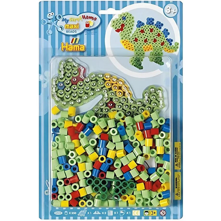 hama  Maxi Bügelperlen Dino (250Teile) 