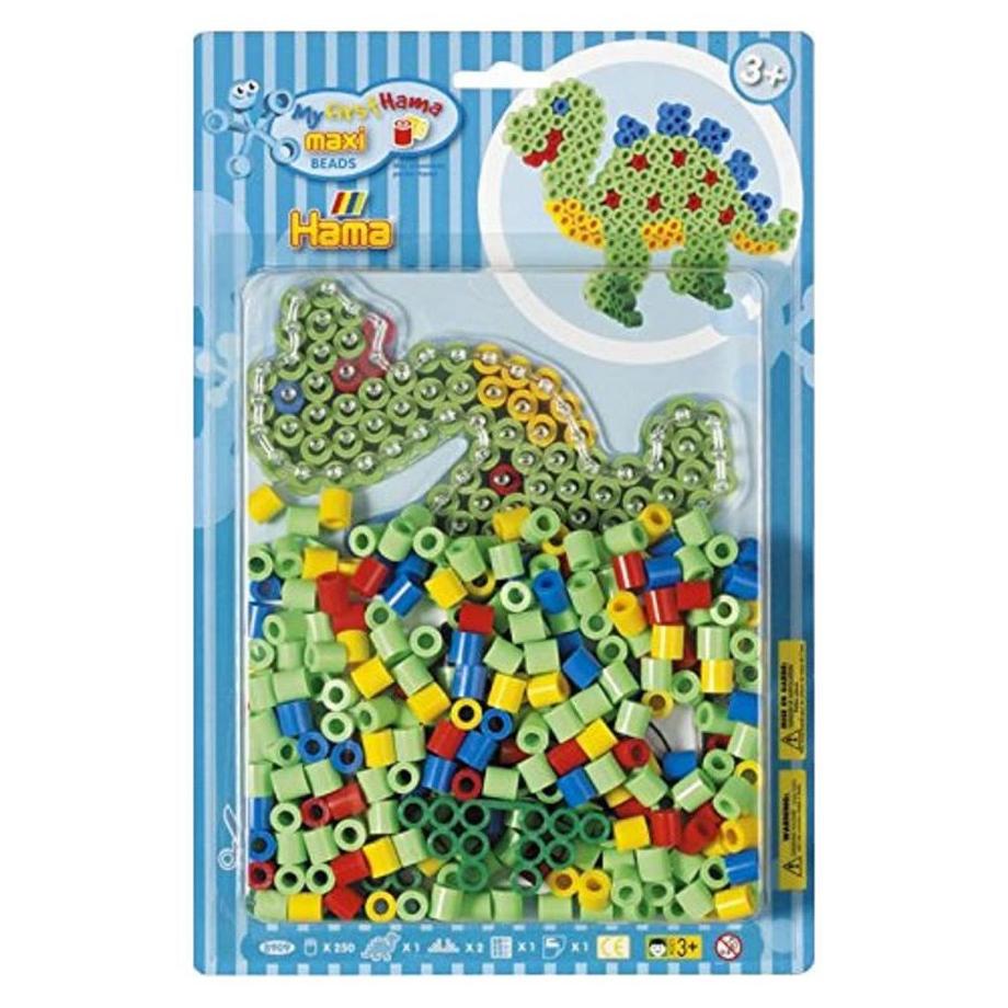 hama  Maxi Bügelperlen Dino (250Teile) 