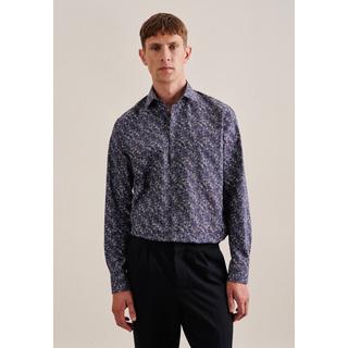 Seidensticker  Business Hemd Regular Fit Langarm Floral 