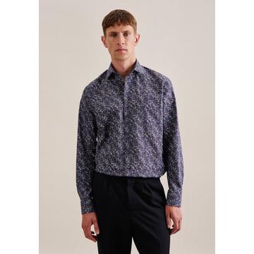 Business Hemd Regular Fit Langarm Floral