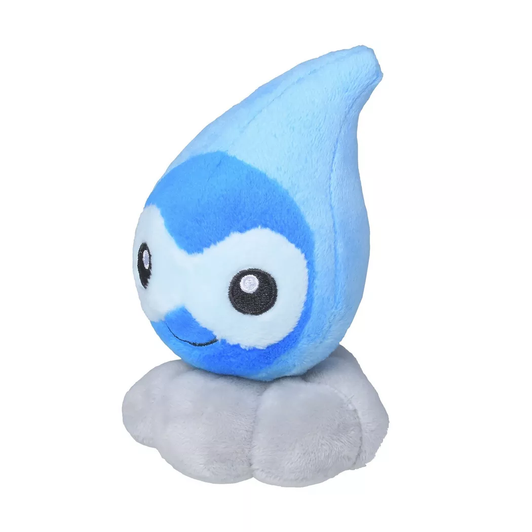 Pokémon - Castform Rainy Form Sitting Cuties Plush, One Size, Multicolor