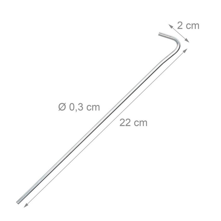 B2X  Set mit 25 Zeltheringen 