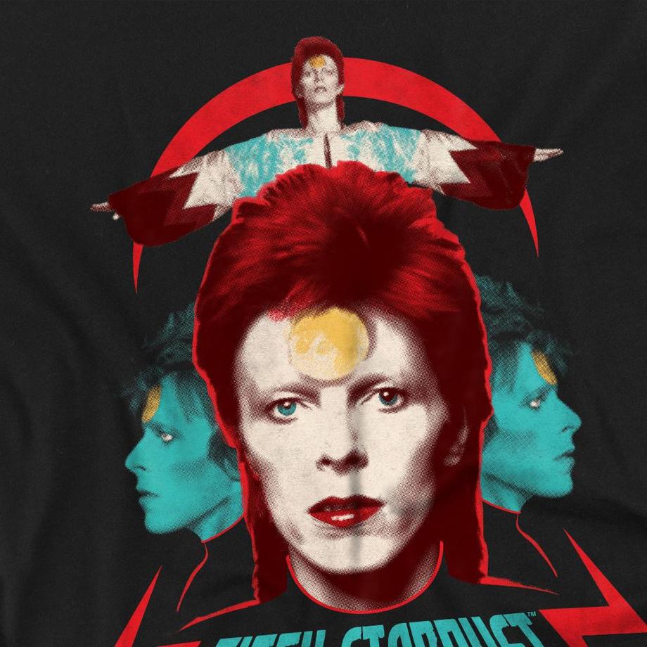 David Bowie Ziggy Heads T-Shirt à Manches Longues  