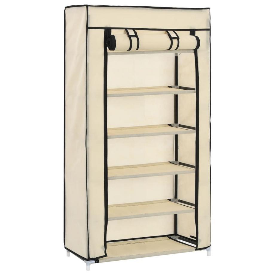 VidaXL Armoire à chaussures tissu  