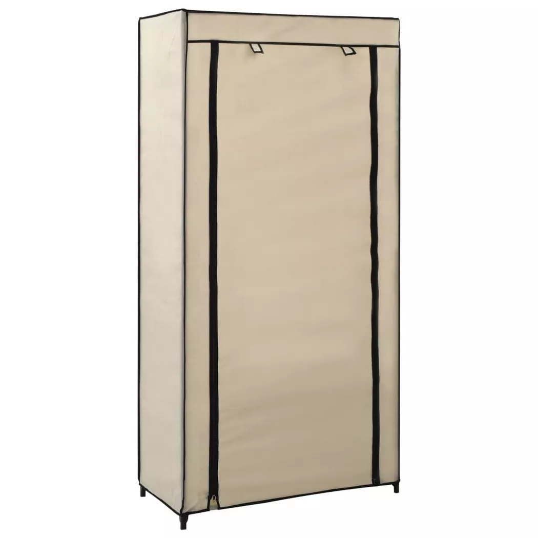 VidaXL - Schuhschrank gewebe, One Size, Light Beige