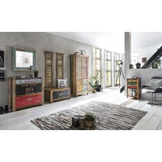 mutoni Spiegel Bright Retro natur bunt 79x68  