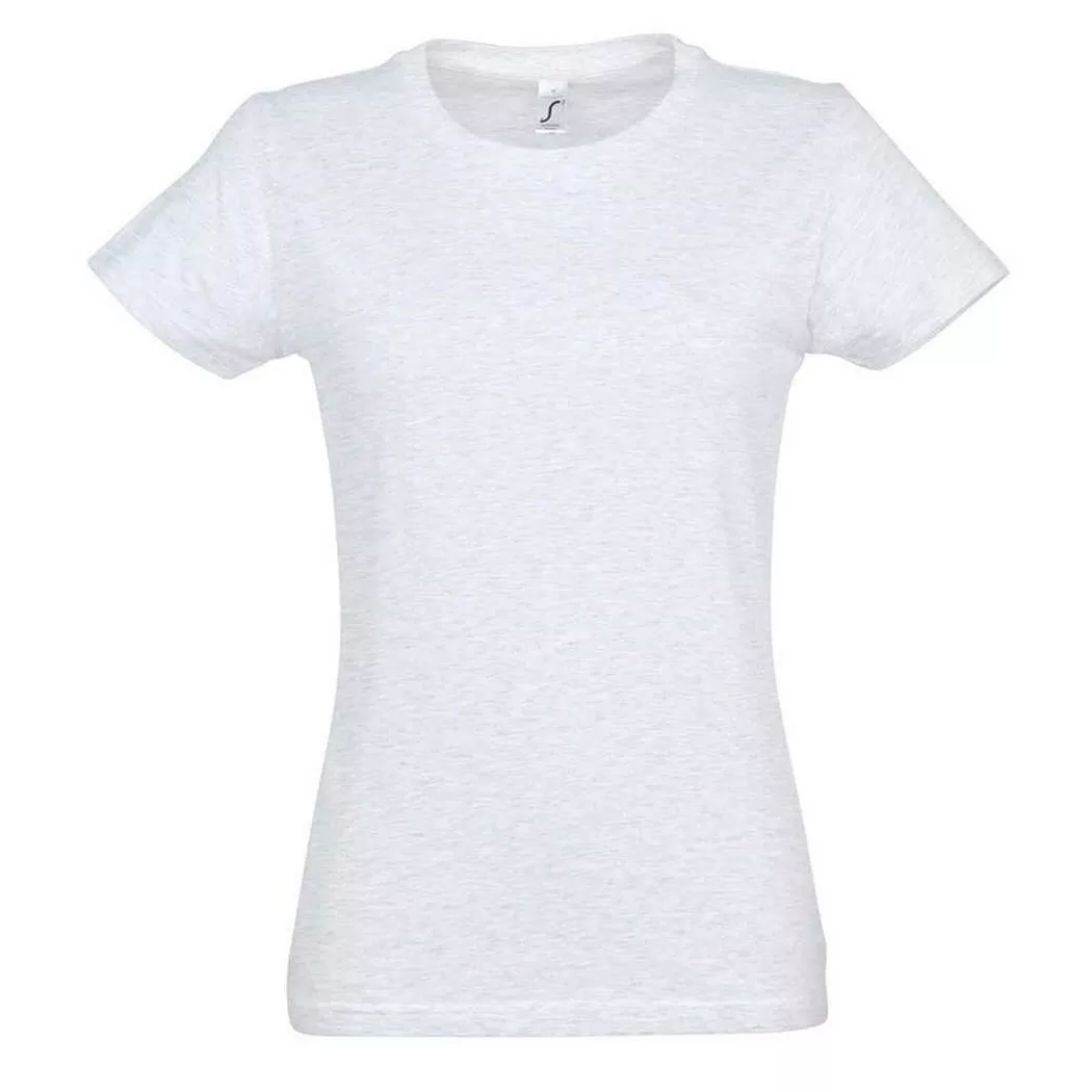 SOLS - Imperial T-Shirt, für Damen, Grau, Größe XL