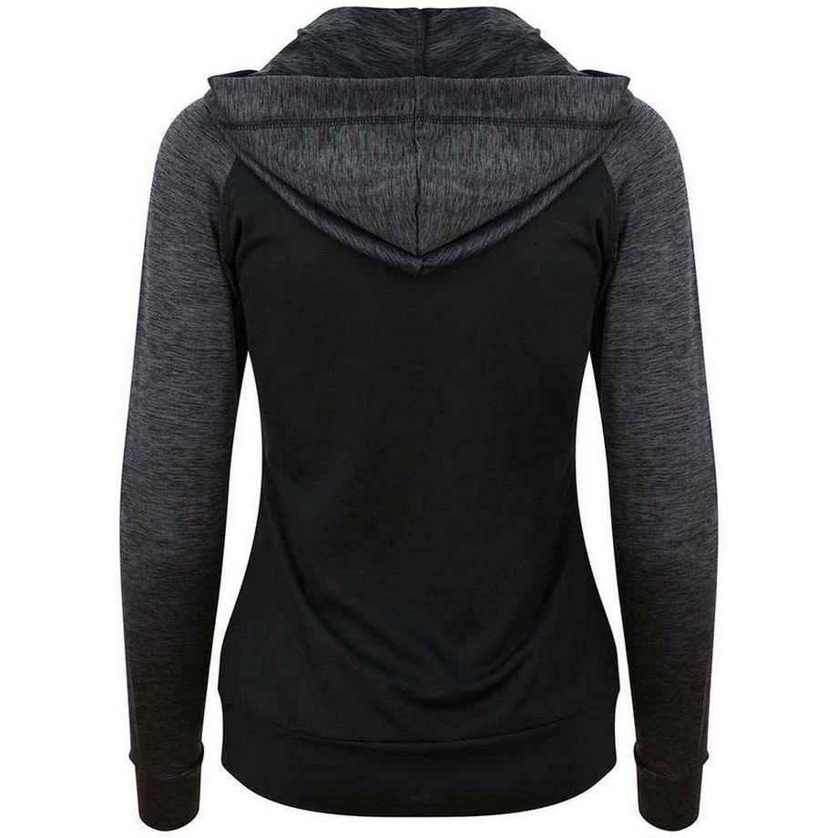 AWDis Zoodie Hoodie mit Durchgehendem Reißverschluss und Raglanärmeln  