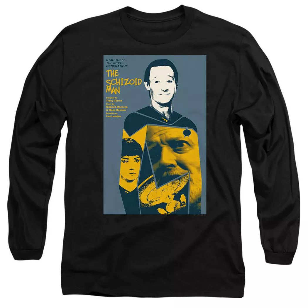 Star Trek - The Next Generation Season 2 Episode 6 T-Shirt, für Damen, Schwarz, Größe L