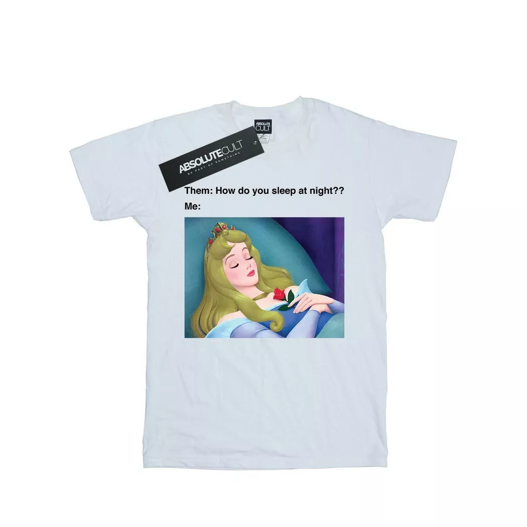 Disney - Sleeping Beauty TShirt, für Herren, Weiss, Größe S