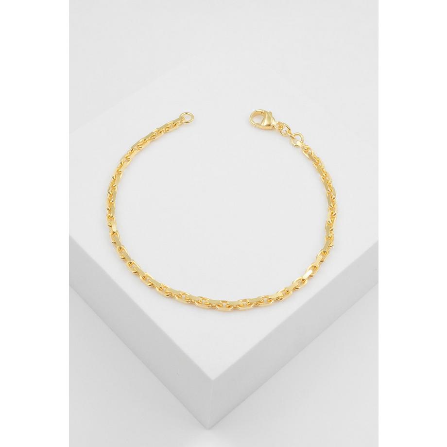 MUAU Schmuck  Bracelet Anker Gelbgold 750, 3cm, 21mm 