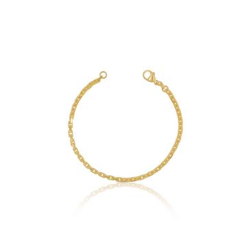Bracelet Anker Gelbgold 750, 3cm, 21mm