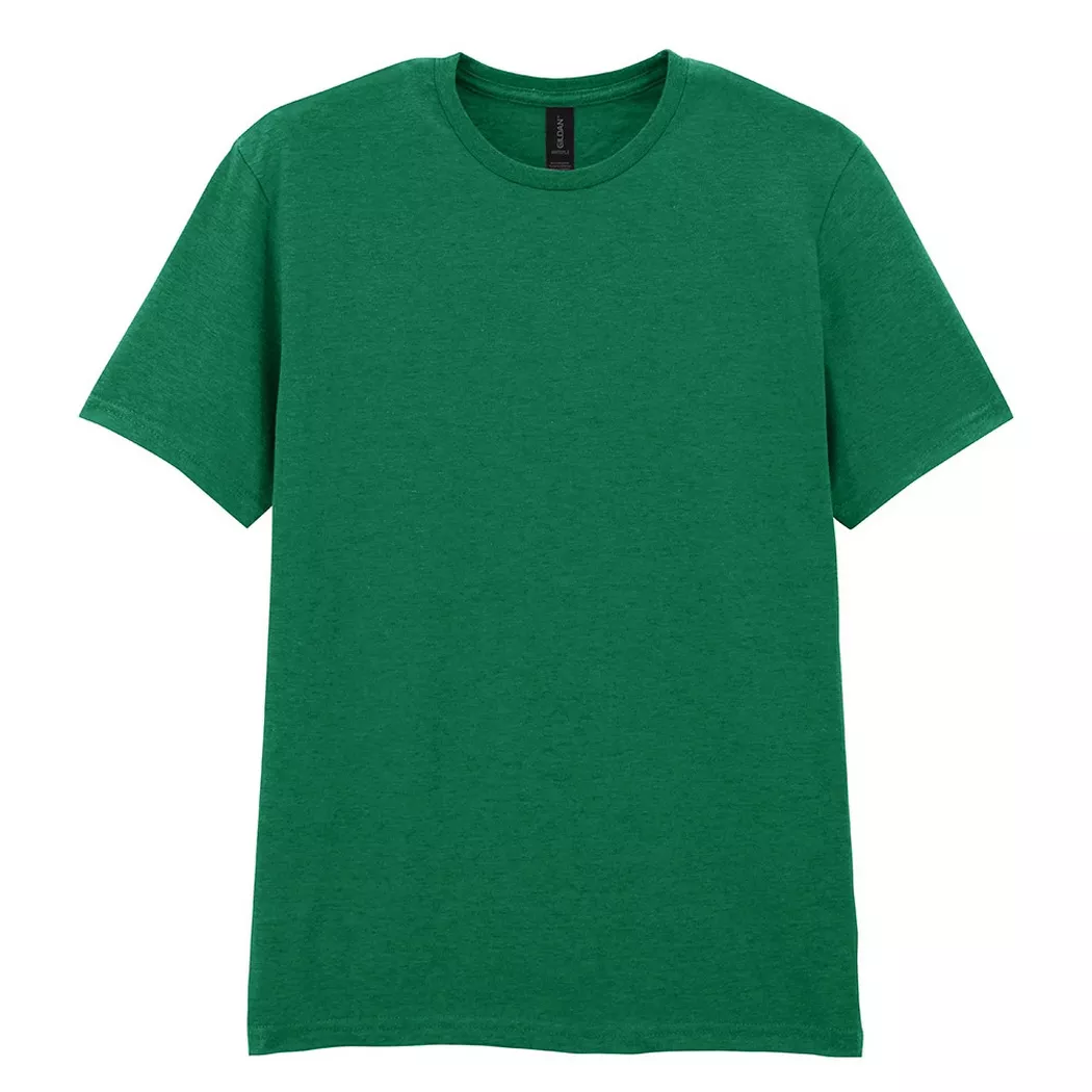 Gildan - Soft Style T-Shirt, für Herren, Grün, Größe XXL