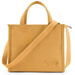 Only-bags.store Cordtasche Umhängetasche mit Reissverschluss Handtasche Shopper  