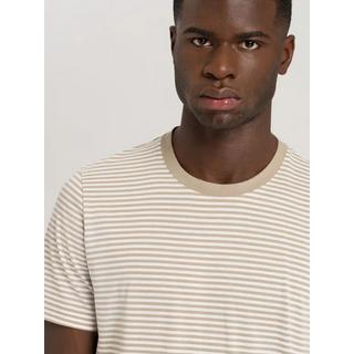 HANRO Night & Day Geringelter Kurzer Pyjama  