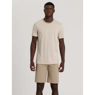 HANRO Night & Day Geringelter Kurzer Pyjama  