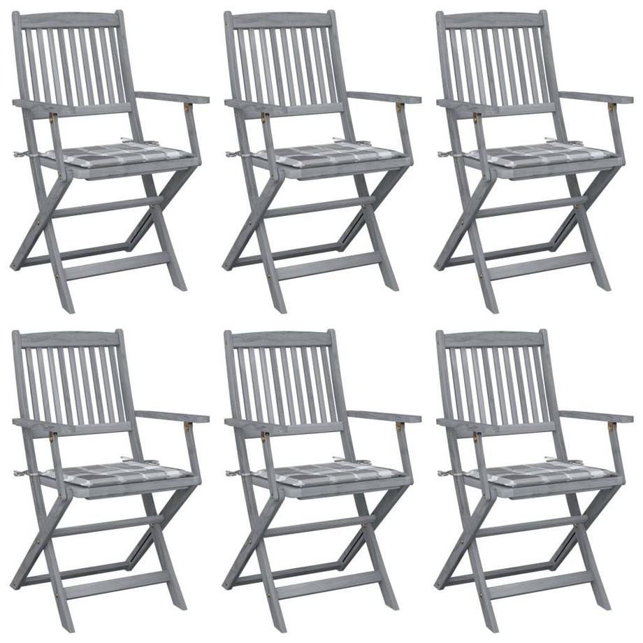 Chaise d'extérieur bois d'acacia