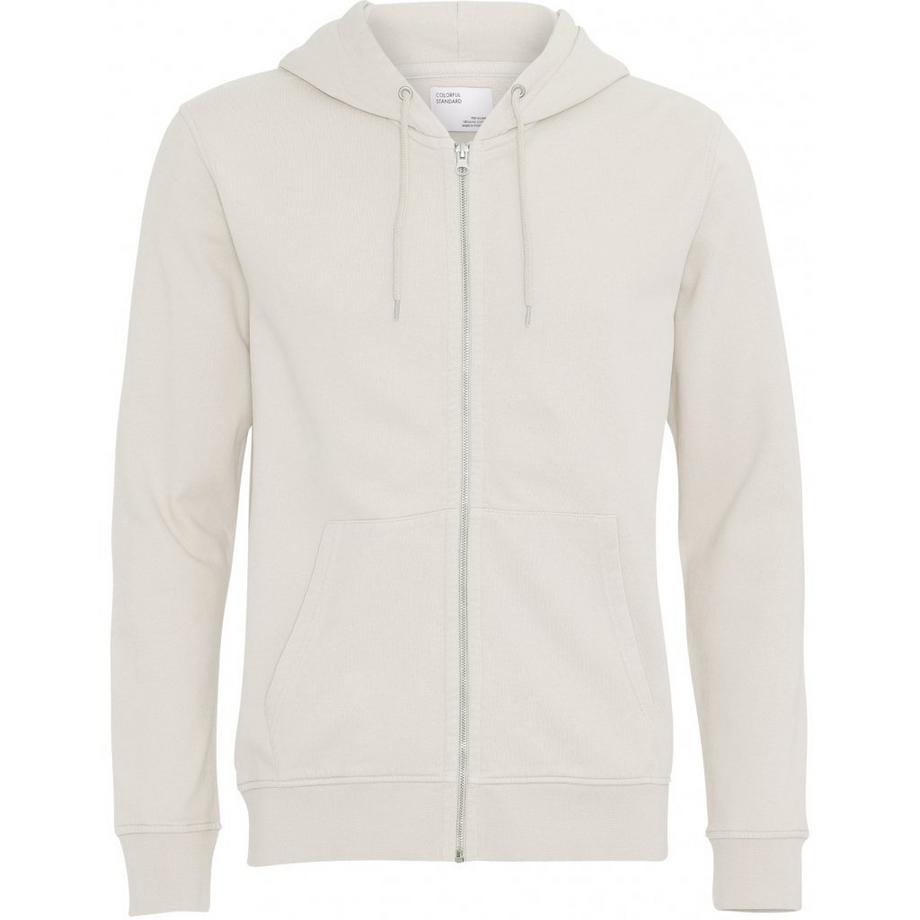 Kapuzenpullover mit Reißverschluss  Classic Organic ivory white