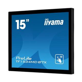 Iiyama  ProLite TF1534MC-B7X Monitor PC 38,1 cm (15") 1024 x 768 Pixel XGA LED Touch screen Multi utente Nero 