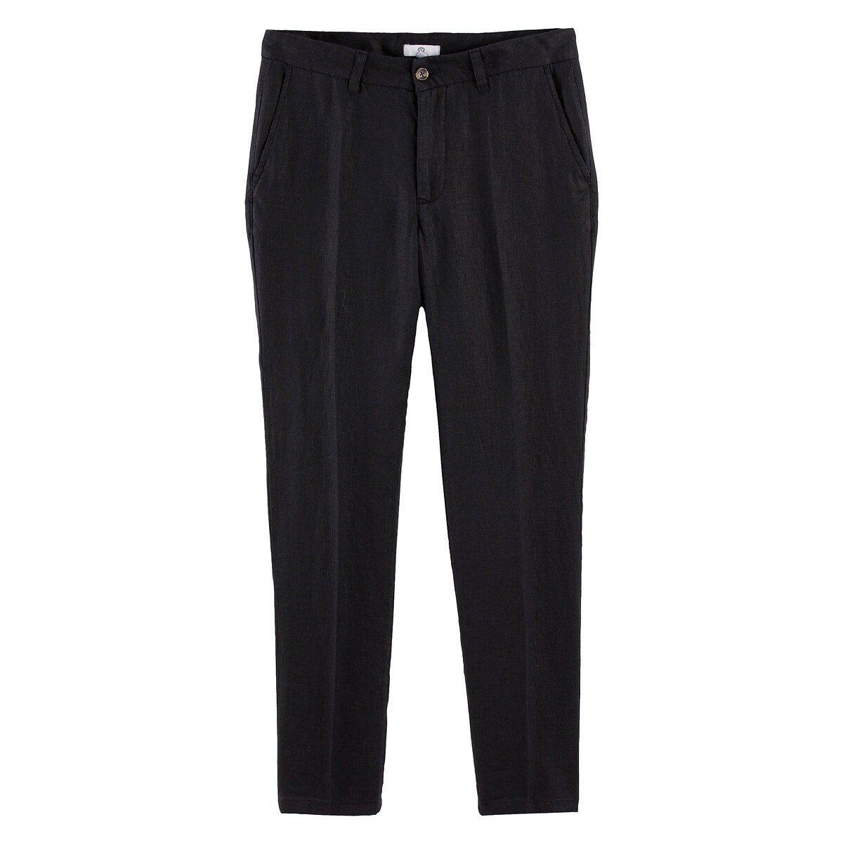 La Redoute Collections Pantaloni in lino Regular Fit  