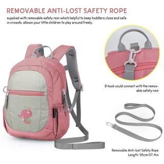 Only-bags.store Kleinkind Rucksack mit Leine Kindergarten Rucksack  