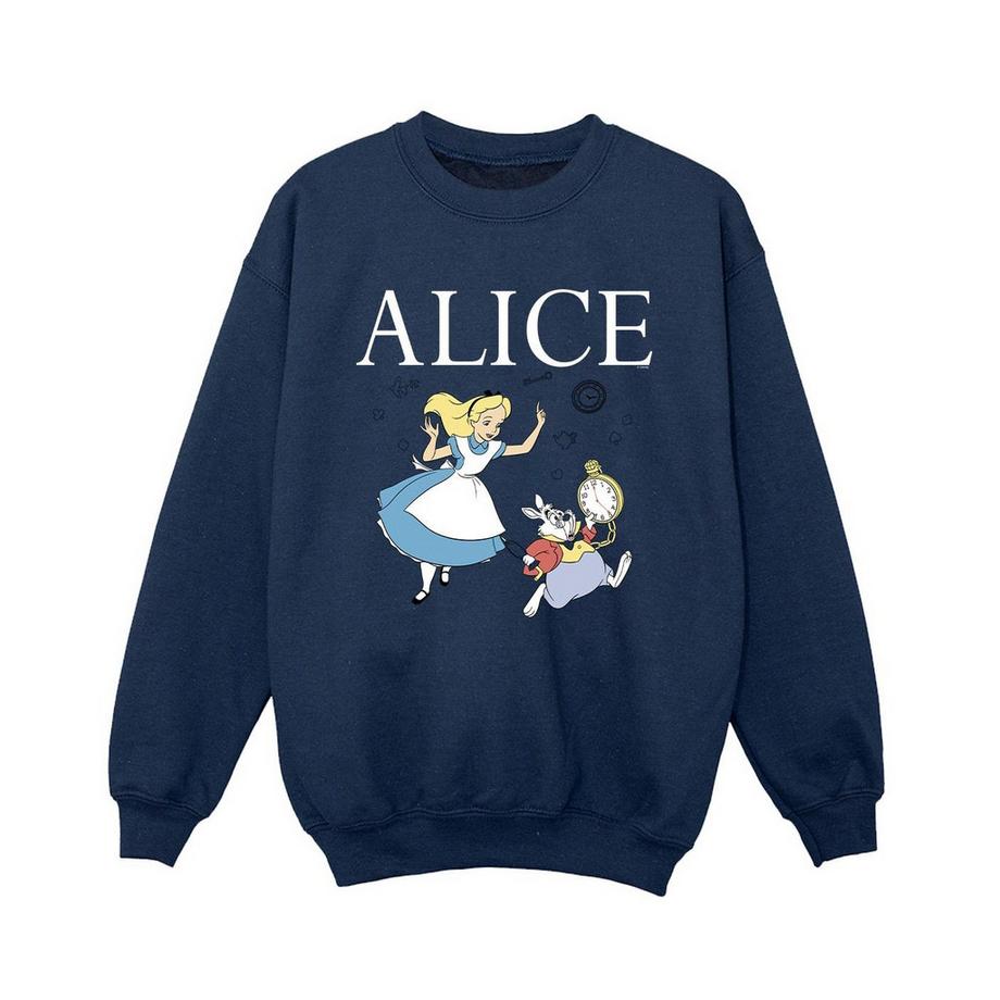 Sweat ALICE IN WONDERLAND FOLLOW THE RABBIT