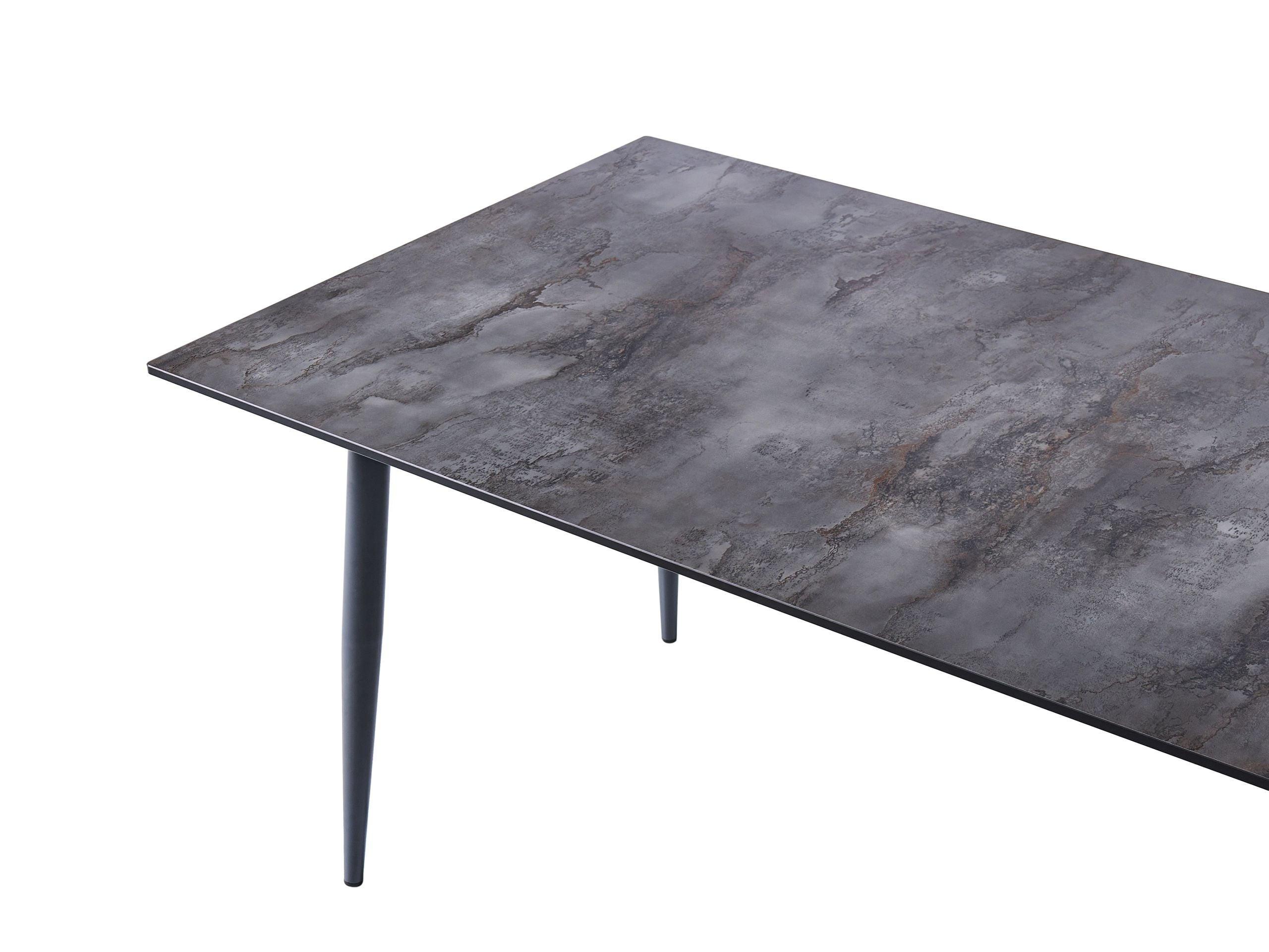 Beliani Gartentisch aus HPL-Platte Modern TOLENTINO  