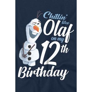 FROZEN  Chillin Like Olaf TShirt  12er Geburstag 