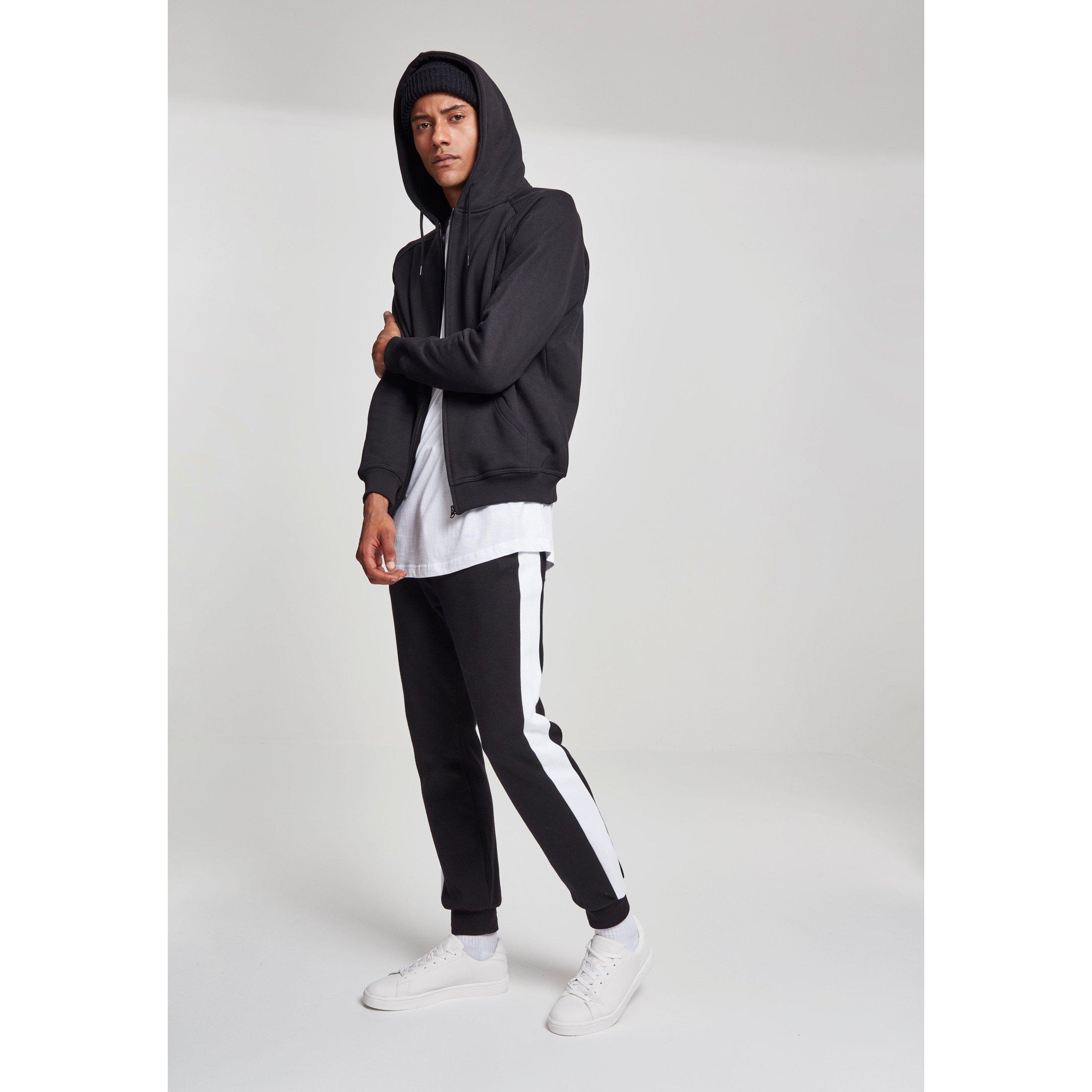 URBAN CLASSICS Zip Basic Kapuzenpullover  