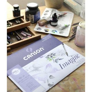 CANSON CANSON Imagine Zeichenpapierblöcke A3 200006007 200g, weiss 50 Blatt  