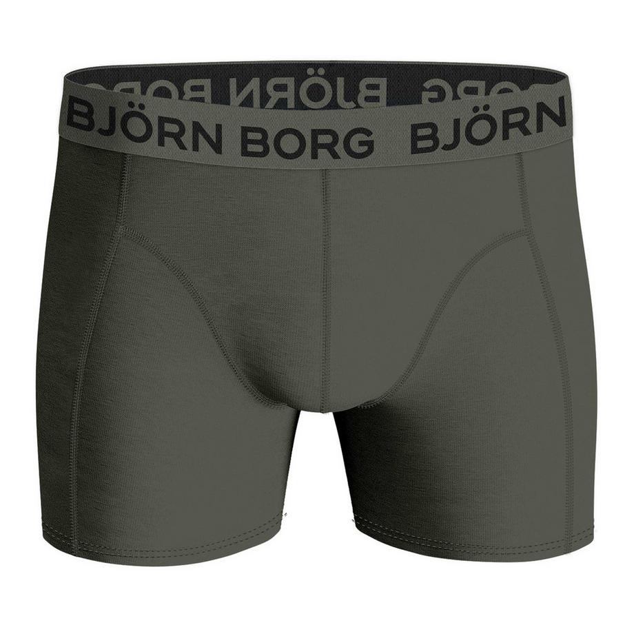 Björn Borg Boxer Uomini Confezione da 3 Aderente alla figura-Cotton Stretch Boxer Trunks 3P  