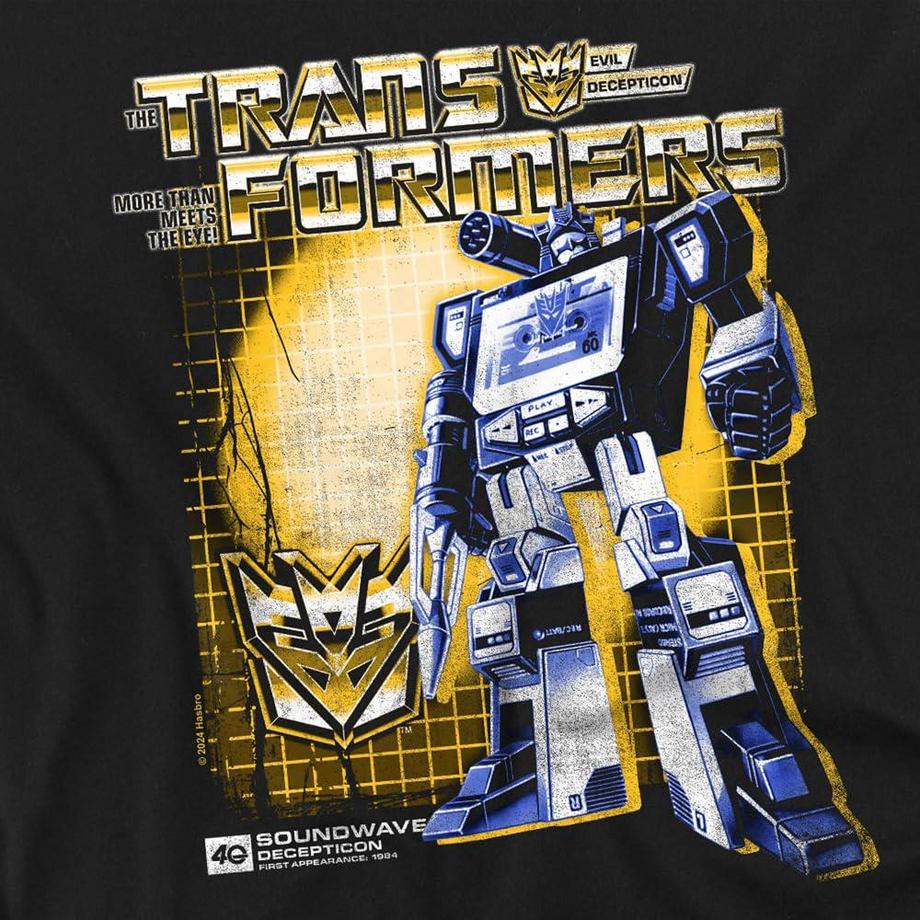 TRANSFORMERS Soundwave 40th Anniversary T-Shirt  