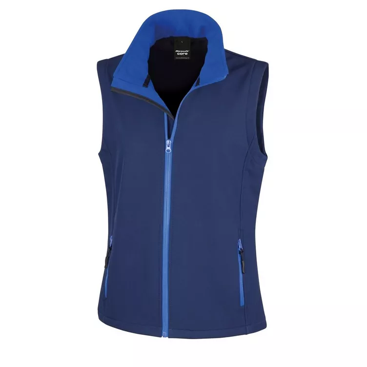 Result Core SoftshellWeste bedruckbaronline kaufen MANOR