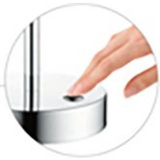 diaqua Miroir cosmétique LED Maia noir, avec cable  