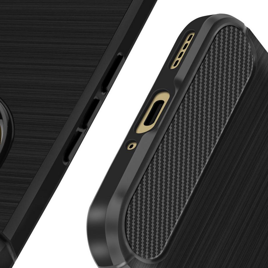 Avizar  Coque Carbone Realme 12 Pro Plus Noir 