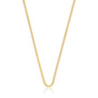 MUAU Schmuck  Collier Panzer Gelbgold 375, 1.7mm, 55cm 