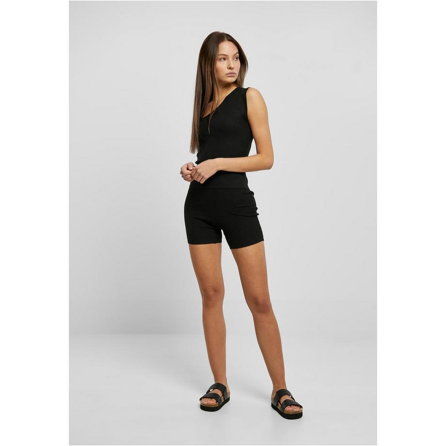 URBAN CLASSICS Débardeur Asymétrique en Tricot Côtelé  