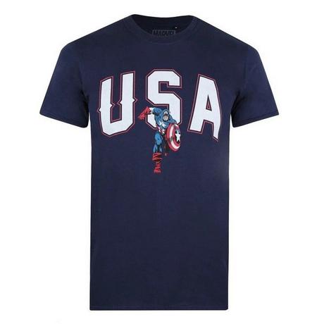 CAPTAIN AMERICA  Tshirt USA 