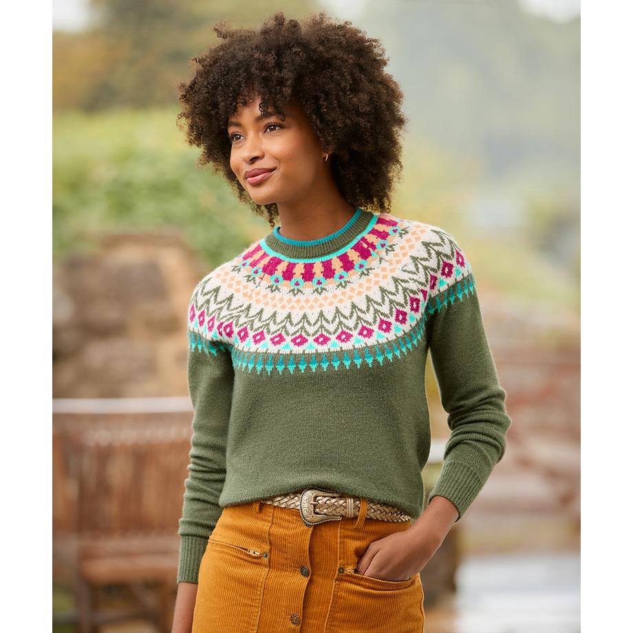 Joe Browns Pull Tilly à motif norvégien floral  