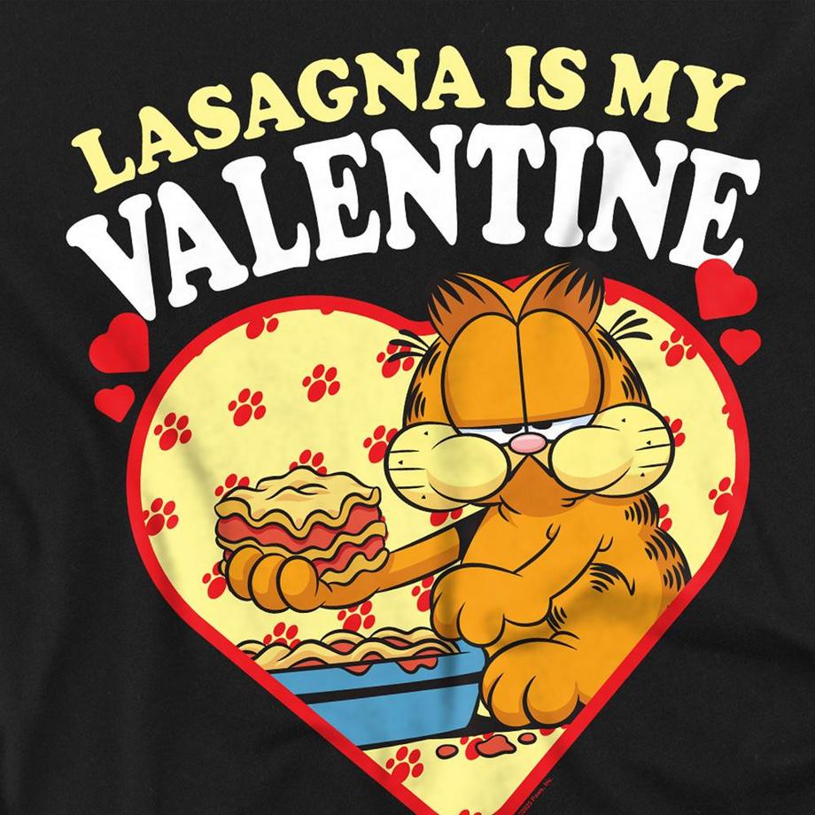 Garfield  T-ShirtLasagna Is My Valentine 