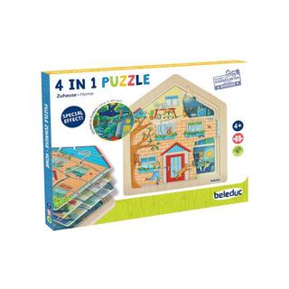 Beleduc  Beleduc Lagen-Puzzle Zuhause 