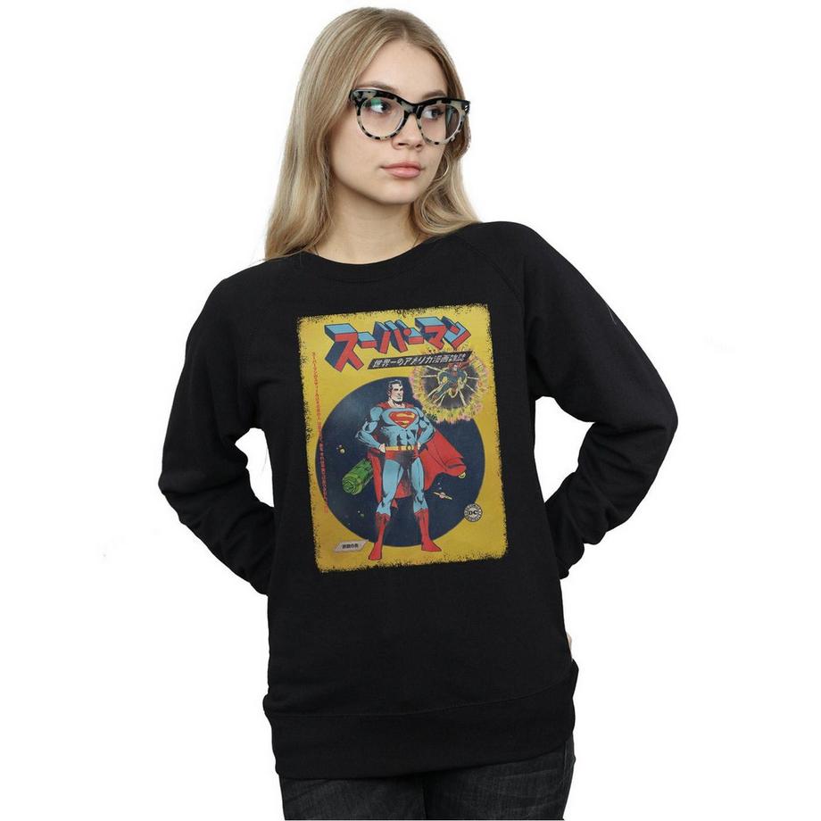 DC COMICS Superman Japanese Cover Sweatshirt  