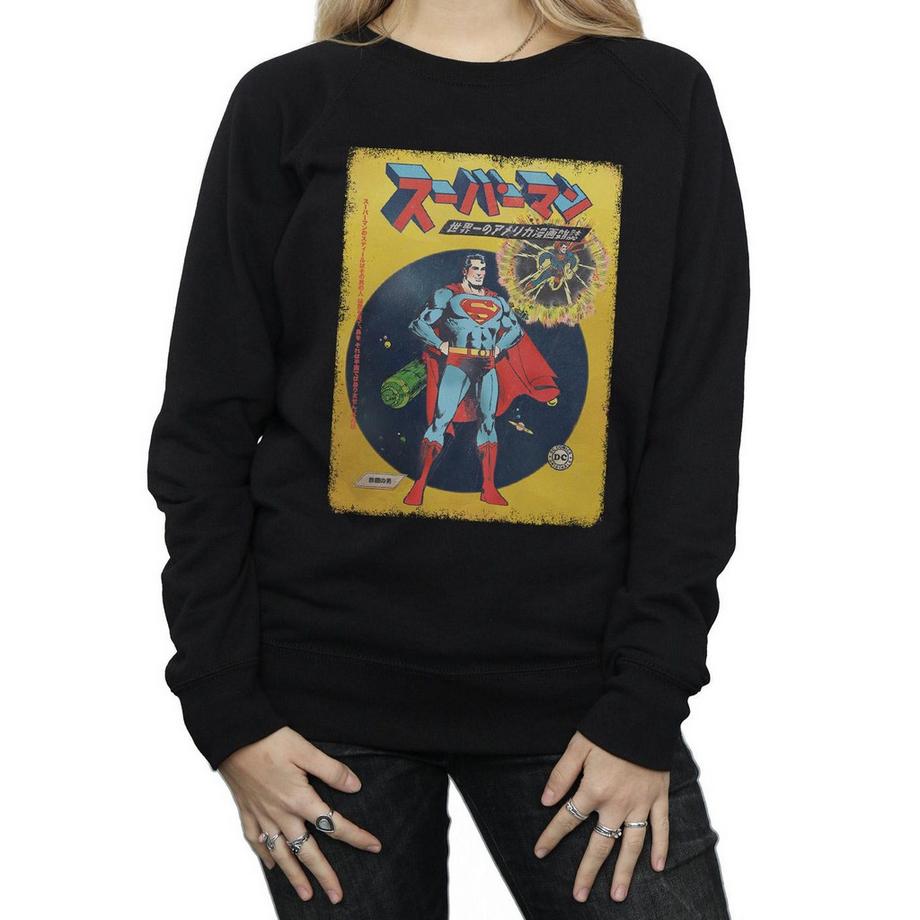 DC COMICS Superman Japanese Cover Sweatshirt  