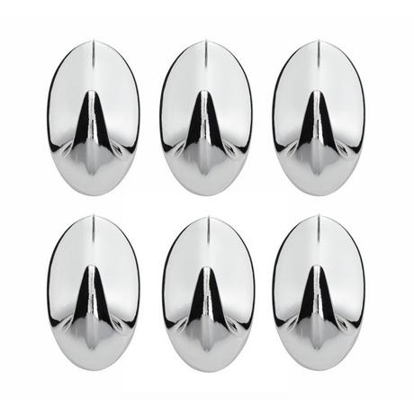 diaqua Gancio ovale piccolo cromato  