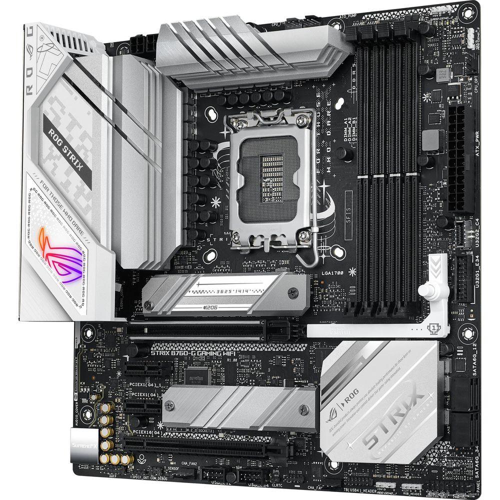 ASUS  ROG STRIX B760-G GAMING WIFI Intel B760 LGA 1700 micro ATX 