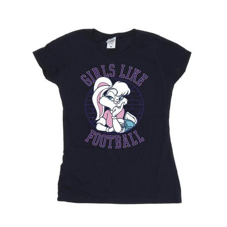 LOONEY TUNES  Tshirt GIRLS LIKE FOOTBALL 